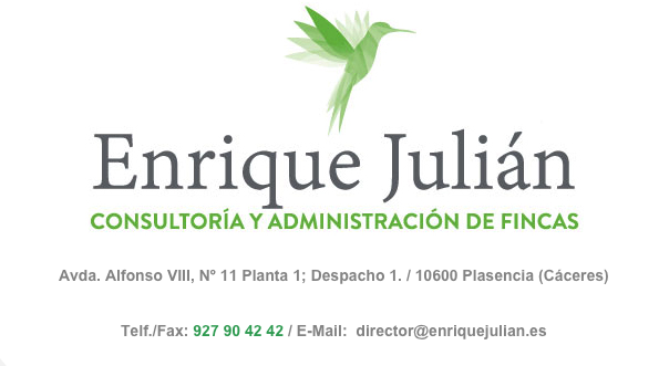 Enrique Julián · Consultoría y Administración de Fincas